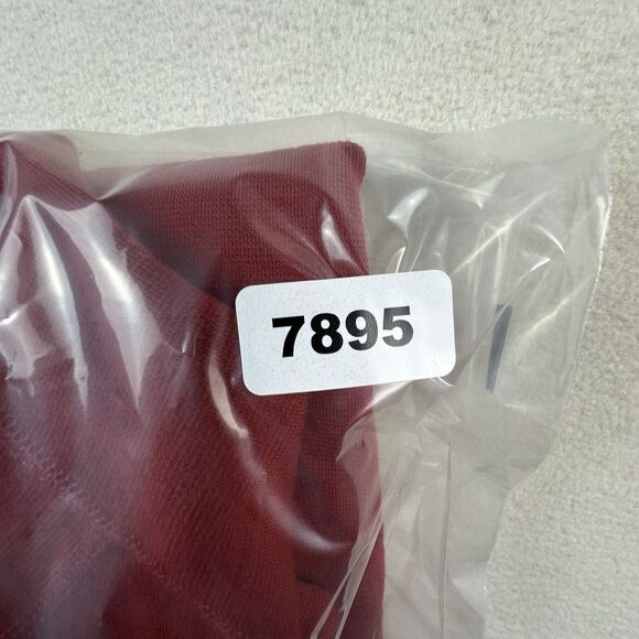 Ibex Pullover Mens Large Red 1/2 Zip Sweater Mock Neck Curve Hem Raglan Sleeve - Picture 11 of 11